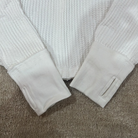 We the Free White Roll With It Thermal Free People - Picture 3 of 3